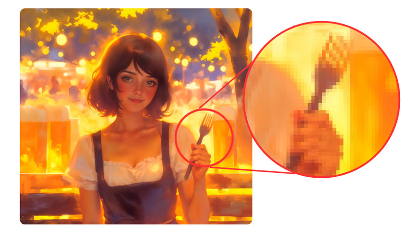 画像のピクセル