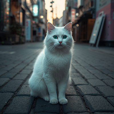 Canva AI画像生成:猫9