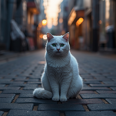 Canva AI画像生成:猫10