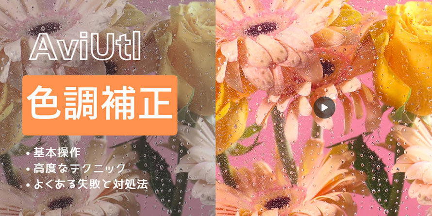 AviUtl色調補正