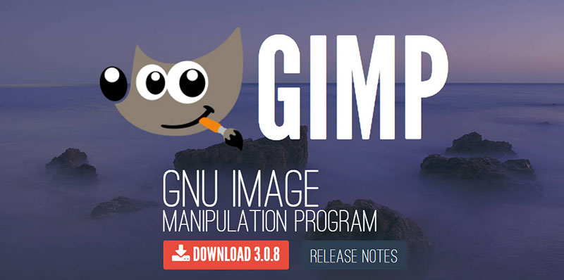 AVIF JPG変換フリーソフトB、GIMP