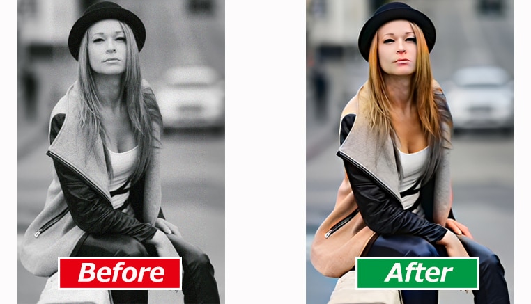 Aiarty Image Enhancer:写真カラー化手順