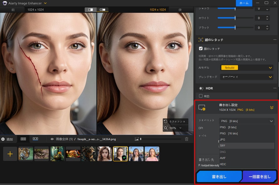 Aiarty Image Enhancer�Ŋ�̏��Ղ������菇STEP4