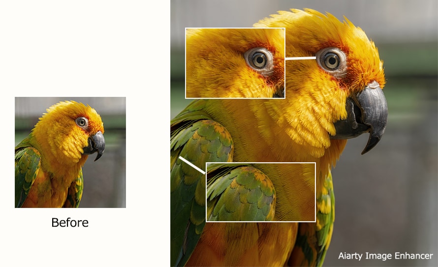 Aiarty Image Enhancer�F�s�N�Z���ύX