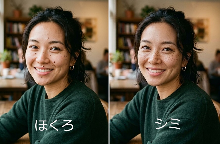 �u�ق���v�Ɓu�V�~�v�̌���I�ȈႢ