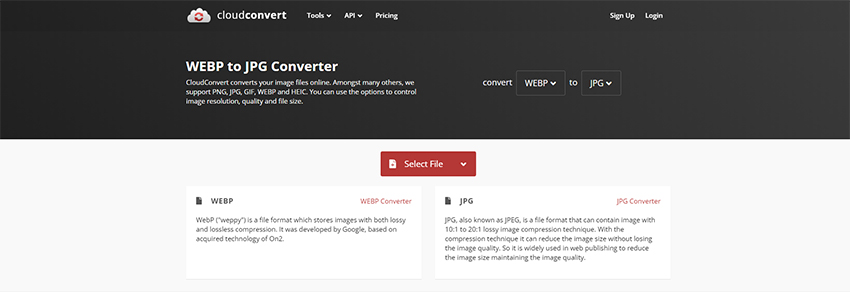 WEBP JPG�ϊ��t���[�T�C�gCloudConvert
