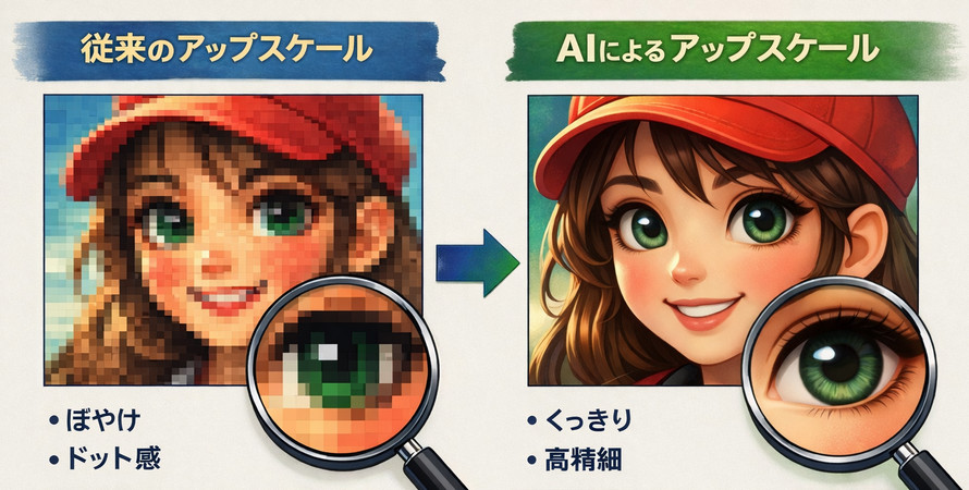 �C���X�g�̉𑜓x���グ��