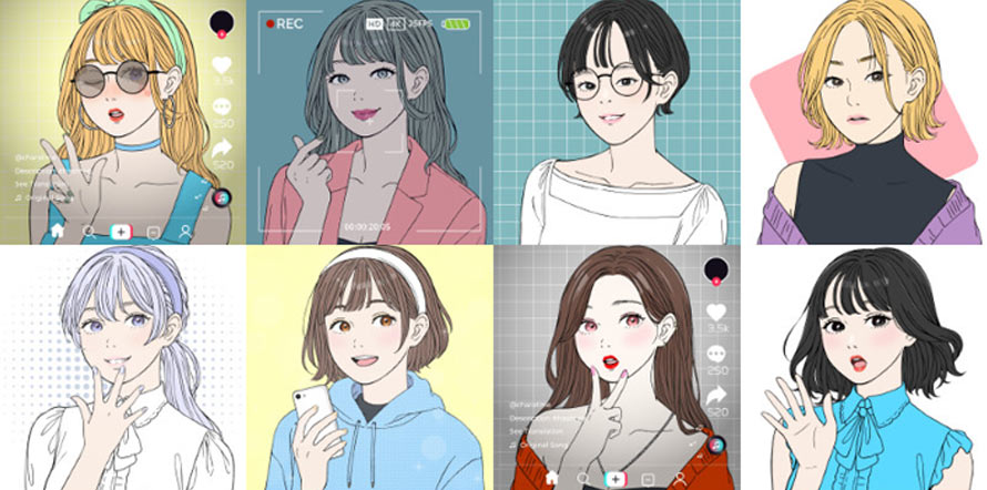 似顔絵メーカー