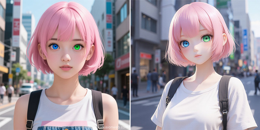 Stable Diffusionでリアルな日本人美少女を生成する
