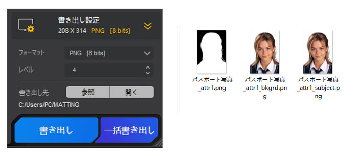 Aiarty Image Mattingでパスポート写真を作る方法