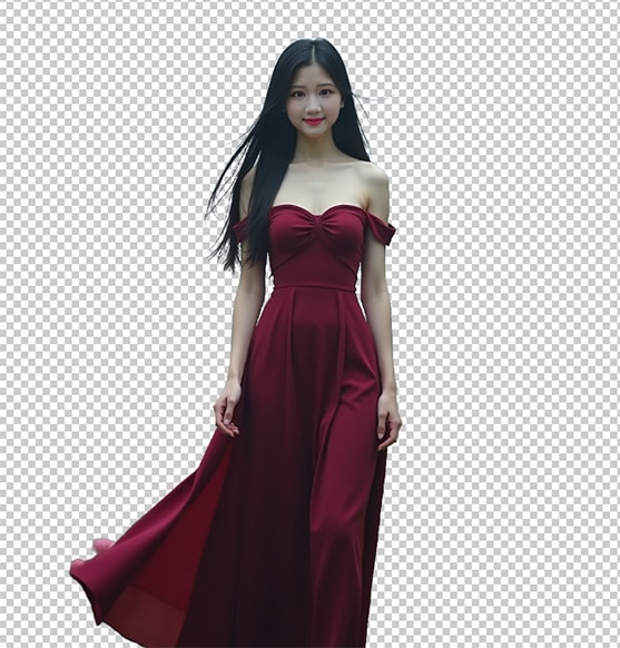Aiarty Image Matting�F�w�i���߂���