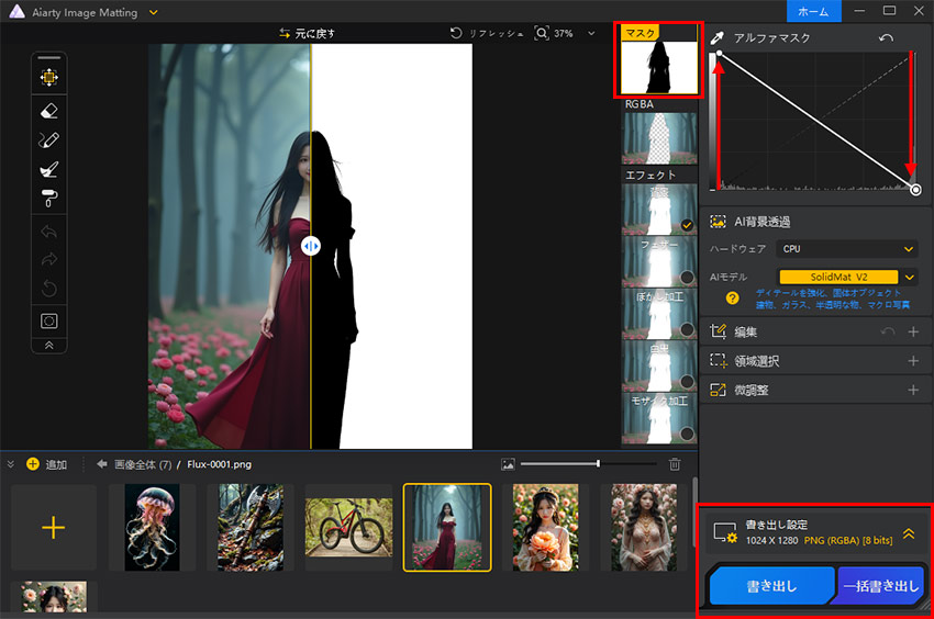Aiarty Image Matting