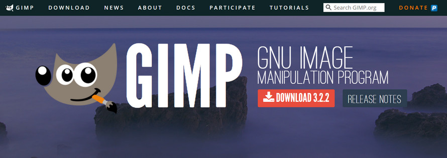 �L�����N�^�[�w�i���߁FGIMP