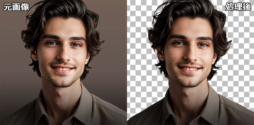 �l���ʐ^�̔w�i������