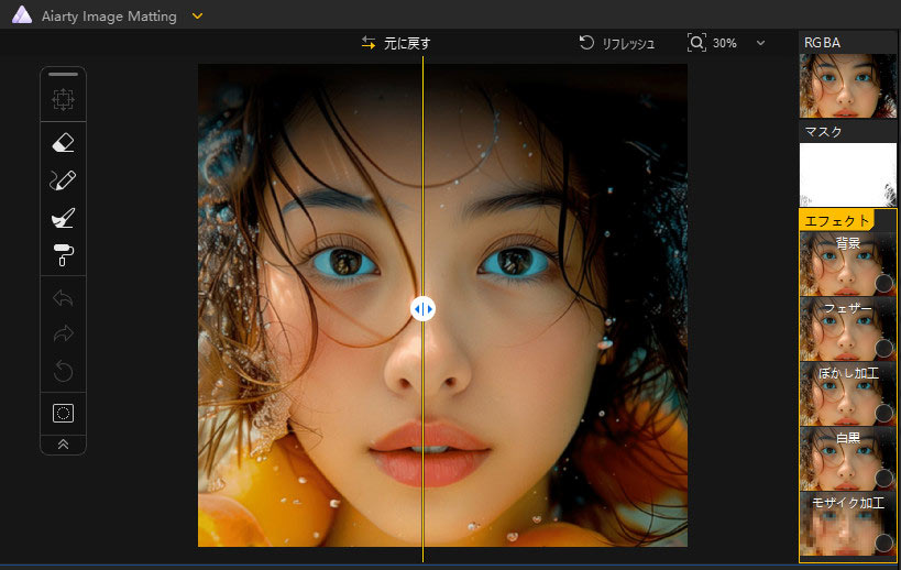 Aiarty Image MattingFPDF̃g~O@