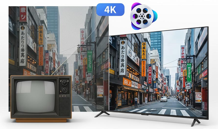 4Kアップスケーリングとは