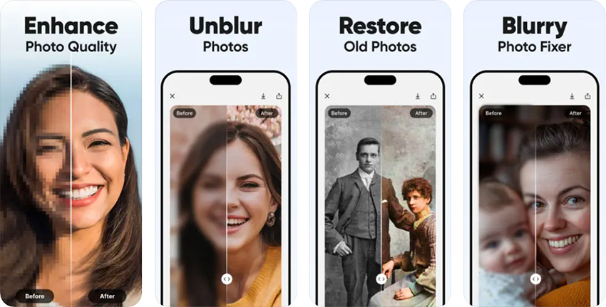 iPhoneでモザイク除去アプリ
