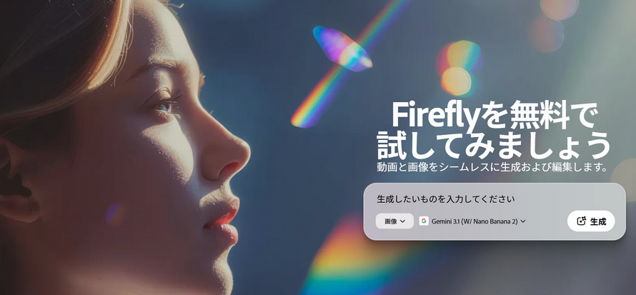 �摜�̉𑜓x���Ⴂ�ȁFAdobe Firefly