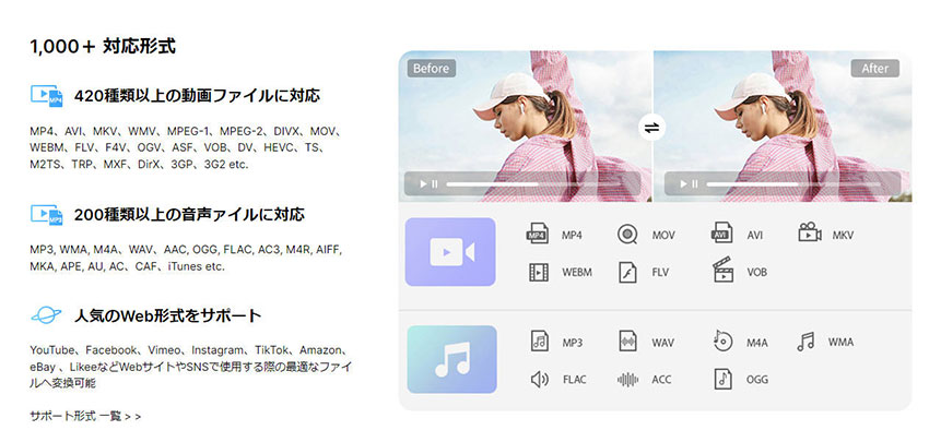 動画変換ソフト:VideoProc Converter AI