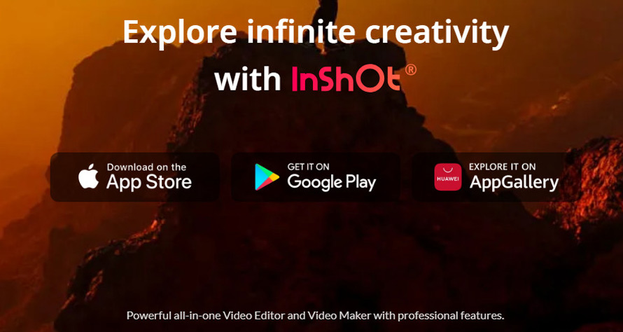 ノイズ除去アプリ:InShot(Android・iOS)