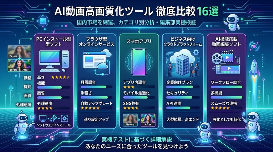 動画 高画質化 ai 有料
