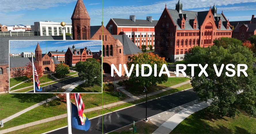 アップスケーリング再生フリーソフト:NVIDIA RTX VSR